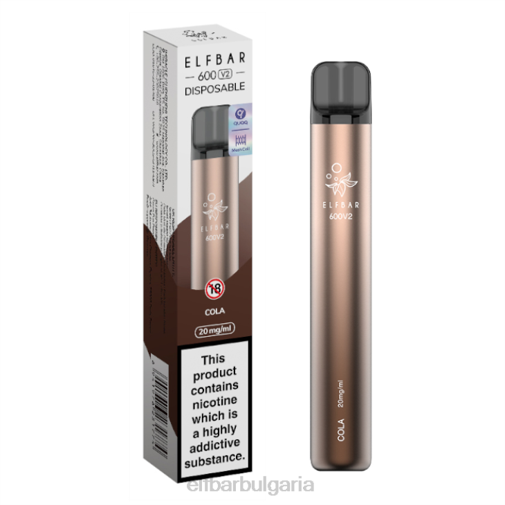 TN626 elfbar 600v2 вейп за еднократна употреба - 20 mg кола електронни цигари