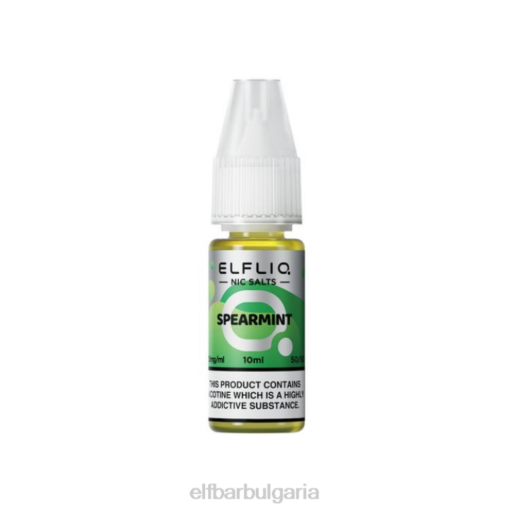 TN62207 elfbar elfliq никелови соли от мента - 10 ml-10 mg/ml един цвят електронни цигари